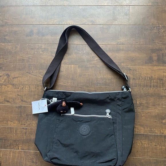 Kipling Bethle Black crossbody shoulder bag - Picture 9 of 13